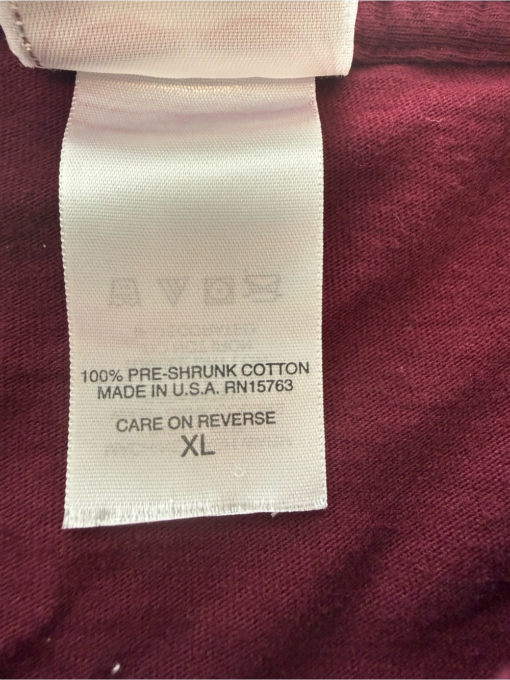 Harley-Davidson Tee Lynchburg Virginia Graphic Short Sleeve XL Burgundy USA 2009 - Picture 14 of 15